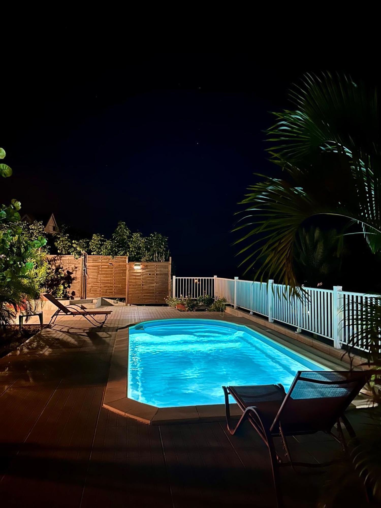 Mango Sea -Villa "Maracudja" Et Appartement "Jojoba" Avec Piscine & Vue Sur Les Iles Saint-Francois  Exterior photo